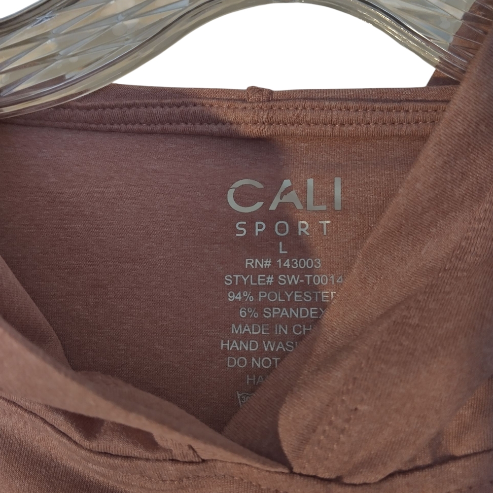 Cali Sport Slevless Muscle Tee Large Pink - Picture 5 of 5